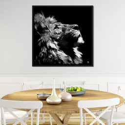 Lion Stare - Andy Brackpool - NicheCanvas