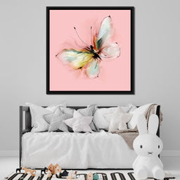 White Butterfly - NicheCanvas