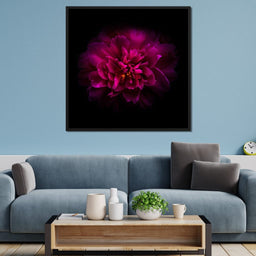 Purple Backyard Flowers - Brian Carson - NicheCanvas