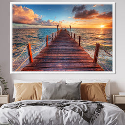 West Coast Sunset - NicheCanvas