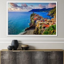 Vernazza Village - NicheCanvas