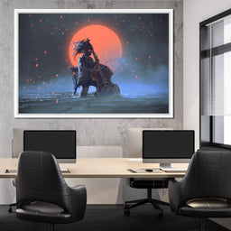  Mysterious man playing the cello - NicheCanvas