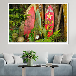 Surfboards in Hawaii - NicheCanvas