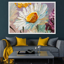 White Daisy - NicheCanvas