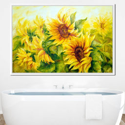 Beautiful Sunflowers - NicheCanvas