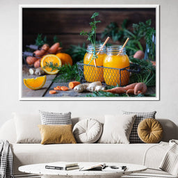 Fresh Orange Juice - NicheCanvas