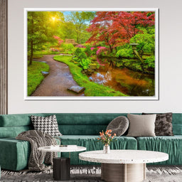 Japanese Garden - NicheCanvas