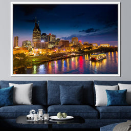 Nashville Skyline - NicheCanvas