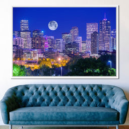 Denver Skyline - NicheCanvas
