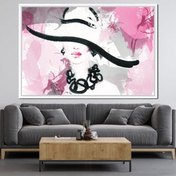 Fashionista Portrait - NicheCanvas