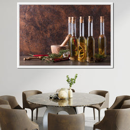 Olive Oil Canvas Set - NicheCanvas