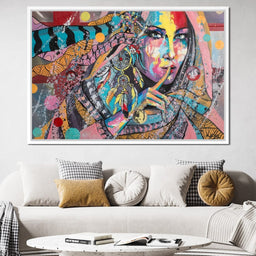 Mary Portrait - NicheCanvas