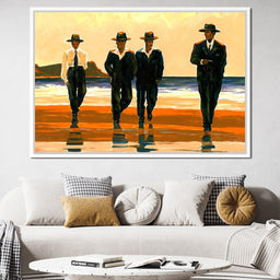Men's On The Beach - NicheCanvas