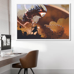 Black Magic Wizard - NicheCanvas