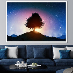 Spectacular Otherworldly Sunset - NicheCanvas