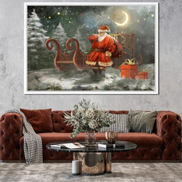 Christmas Night - NicheCanvas