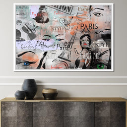 Paris Fashion - NicheCanvas