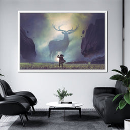 Spiritual Deer - NicheCanvas