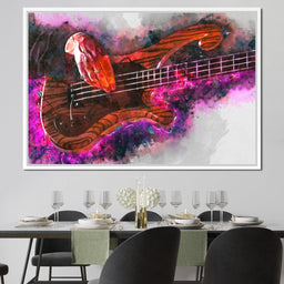 Les Claypool's Guitar - Abraham Szomor - NicheCanvas