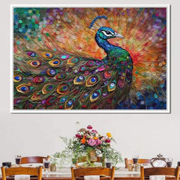 Peacock Fantasy - NicheCanvas