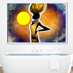 African Woman - NicheCanvas