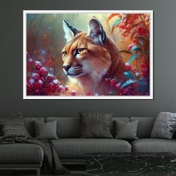 Winter Puma - Neal Hackett - NicheCanvas