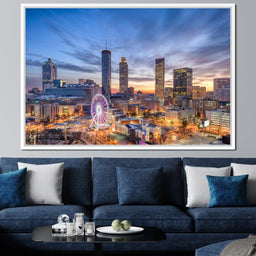 Atlanta Skyline - NicheCanvas