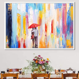 Romantic Rain - NicheCanvas