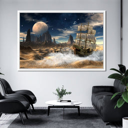 Fantasy Sea - NicheCanvas