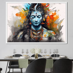 Serene Shiva - NicheCanvas
