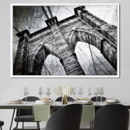 Brooklyn Bridge Arch - NicheCanvas