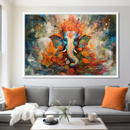 Ganesha's Grace - NicheCanvas