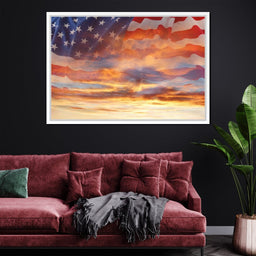 American Sky - NicheCanvas