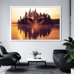 Lurking in the Woods - Johanjjf - NicheCanvas