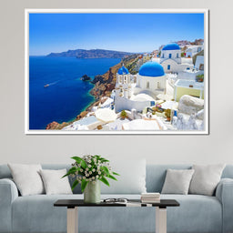 Santorini - NicheCanvas