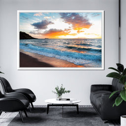 Maui Black Sand Beach - Lucas Moore - NicheCanvas