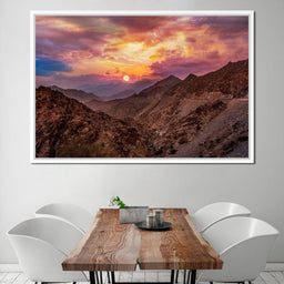 Desert Mountains - NicheCanvas