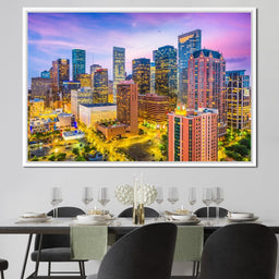 Houston Skyline - NicheCanvas