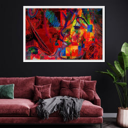 Kiss - Qusay-Art - NicheCanvas