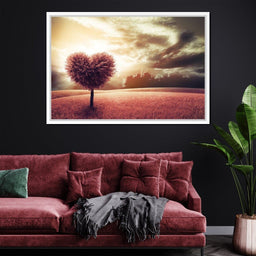 Loving Tree Sunrise - NicheCanvas