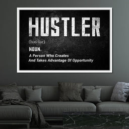 Hustle - David Drake - NicheCanvas
