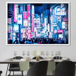 Cyberpunk Street - Johanjjf - NicheCanvas