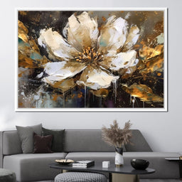 Elegant Flower Bloom 08 - Tanni Cylon - NicheCanvas