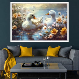 Winter Ducks - Neal Hackett - NicheCanvas