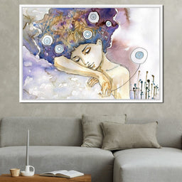Lost in her Dreams - NicheCanvas