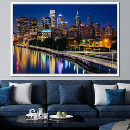 Philadelphia Skyline - NicheCanvas