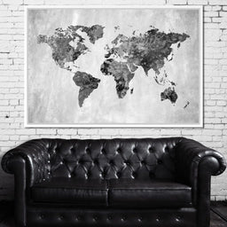 World Map 9 - Mateo - NicheCanvas