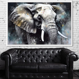Urban Jungle: Elephant - NicheCanvas