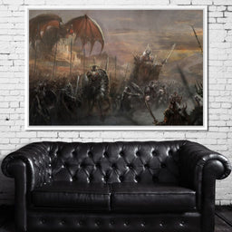 Fantasy Battlefield - NicheCanvas