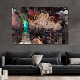 The Statue of Liberty - NicheCanvas